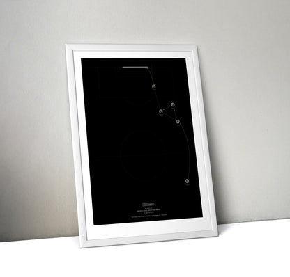Keegan '82 Memorial Art Print A1 Framed [Limited Edition]
