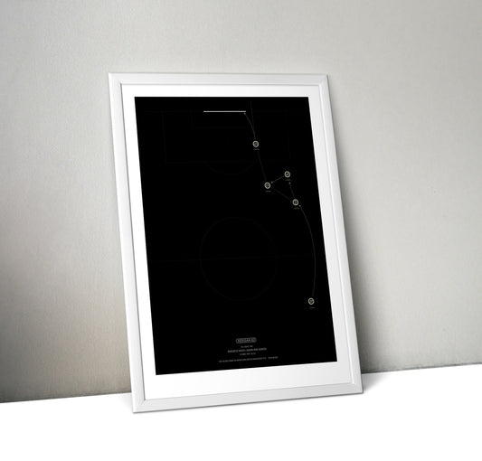 Keegan '82 Memorial Art Print A1 Framed [Limited Edition]